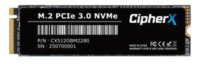 512GB CipherX, 330, M.2-2280, NVMe, SSD