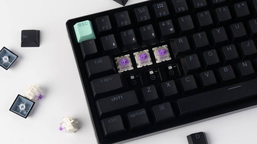 Keychron K4 HE 96% Magnetic Switch Hot-Swap RGB Wireless Keyboard &#x2013; Black