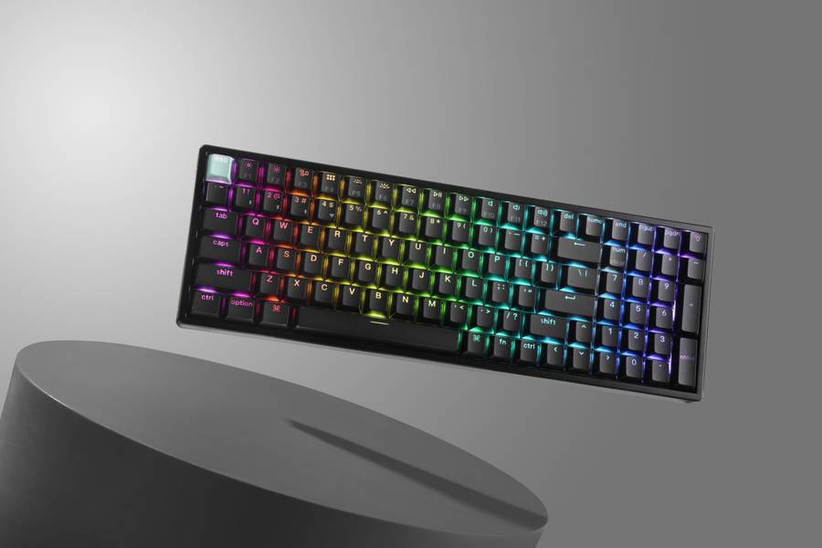 Keychron K4 HE 96% Magnetic Switch Hot-Swap RGB Wireless Keyboard &#x2013; Black