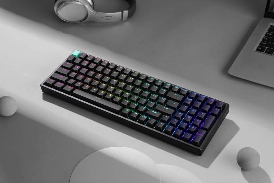 Keychron K4 HE 96% Magnetic Switch Hot-Swap RGB Wireless Keyboard &#x2013; Black