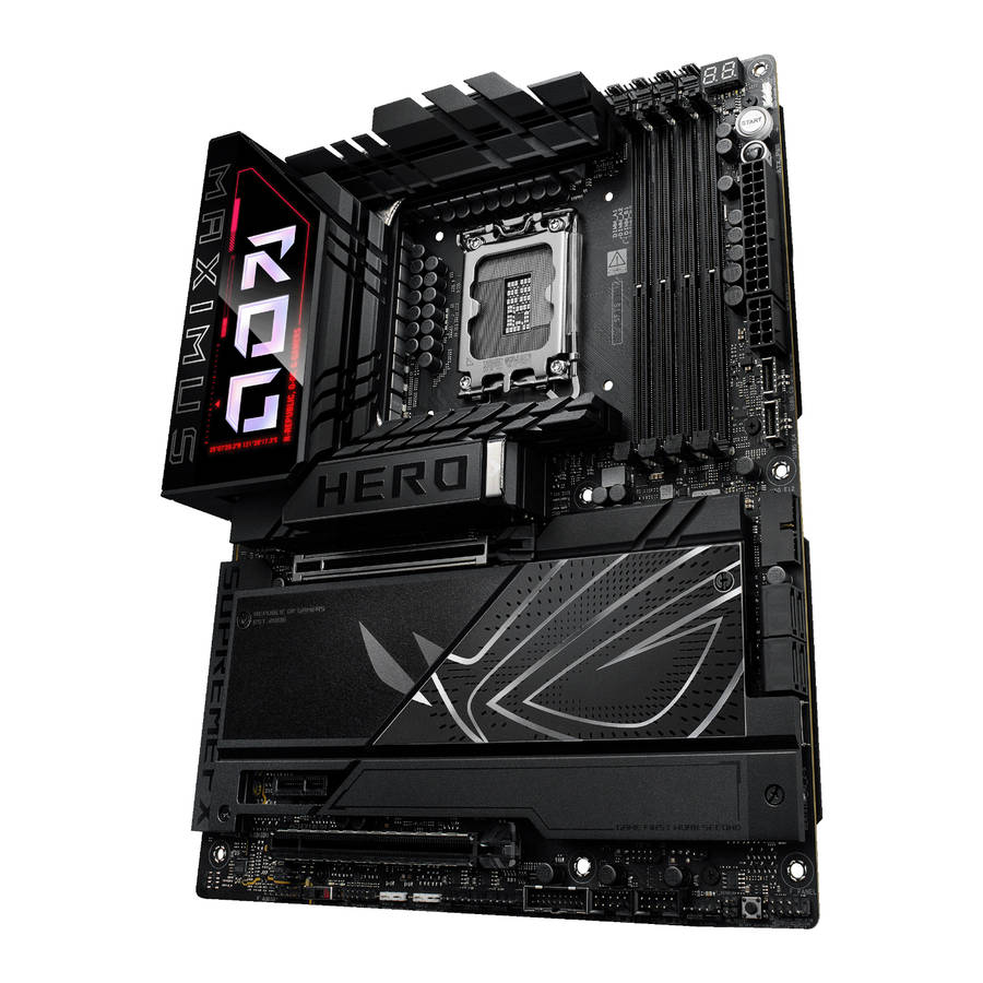 Asus ROG Maximus Z890 Hero Intel LGA1851 ATX Gaming Motherboard