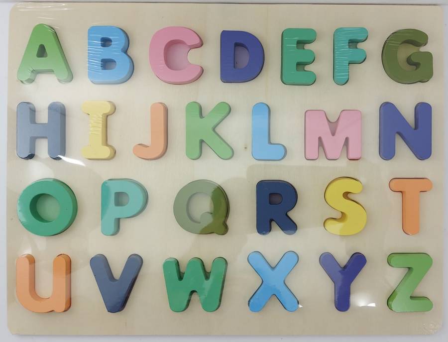 alphabet (uppercase) puzzle board