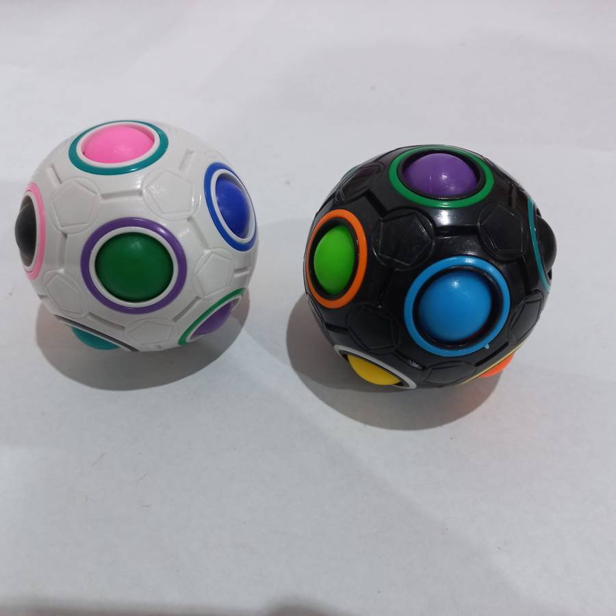 Rainbow  fidget Popper ball