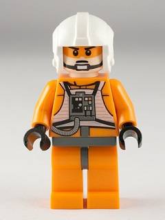 Zev Senesca - Plain Helmet - Original Lego Minifigures