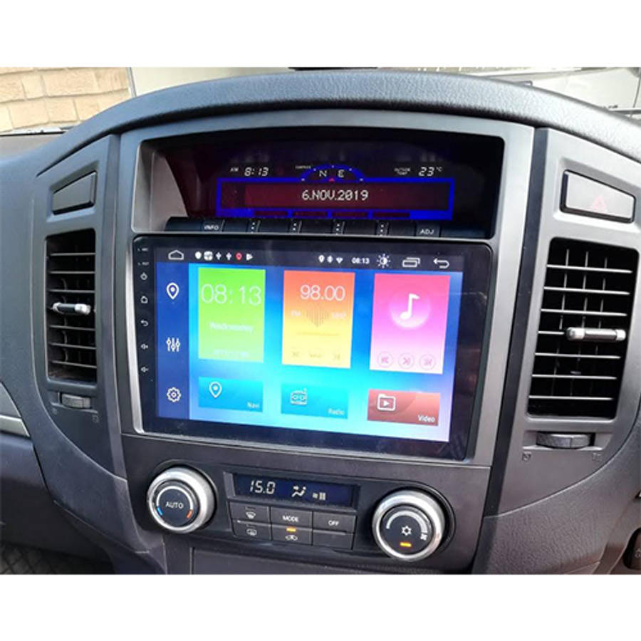 Mitsubishi Pajero V97 V93 2006 to 2013 GPS Navigation Bluetooth Radio Unit