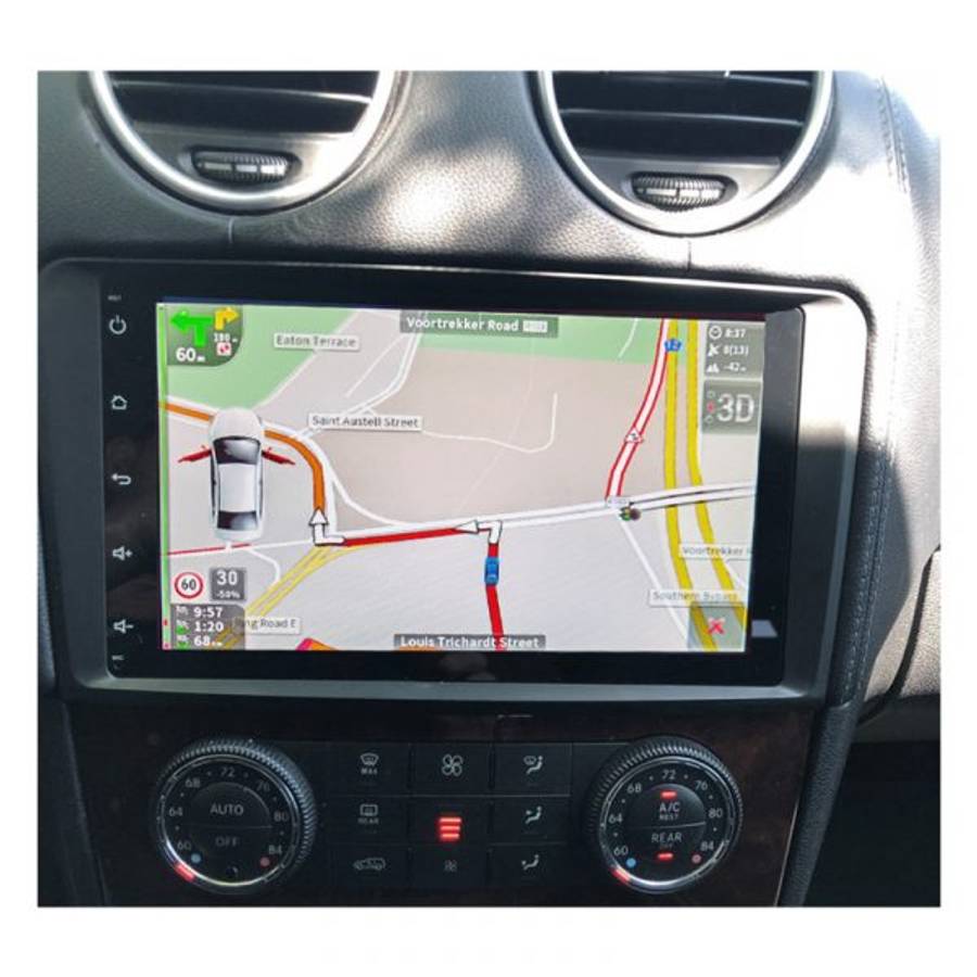 Mercedes Benz ML CLASS W164 2005 to 2012 Android GPS Navigation Radio with Carplay