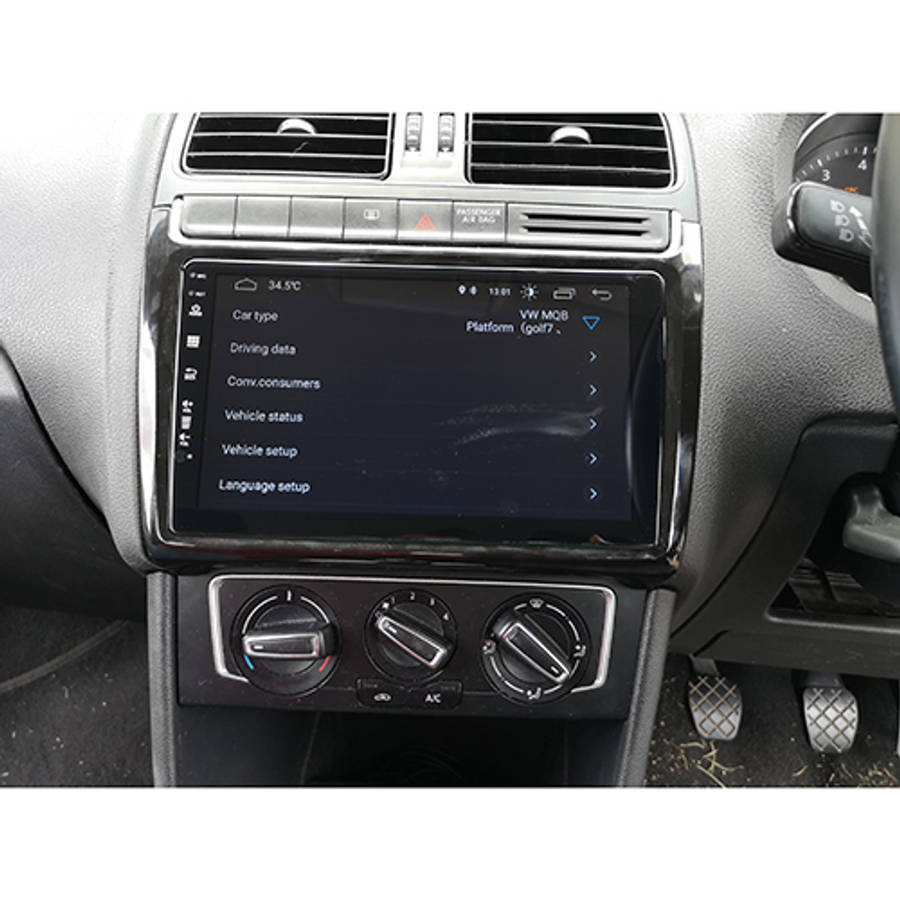 Volkswagen VW Polo 7 TSI 2014 to 2017 Android Touch Screen GPS Navigation Bluetooth Radio With Ca...