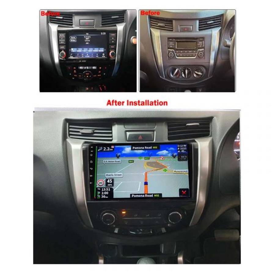 Nissan Navara 2016  2022 High Spec Android GPS Navigation Radio Unit with Carplay