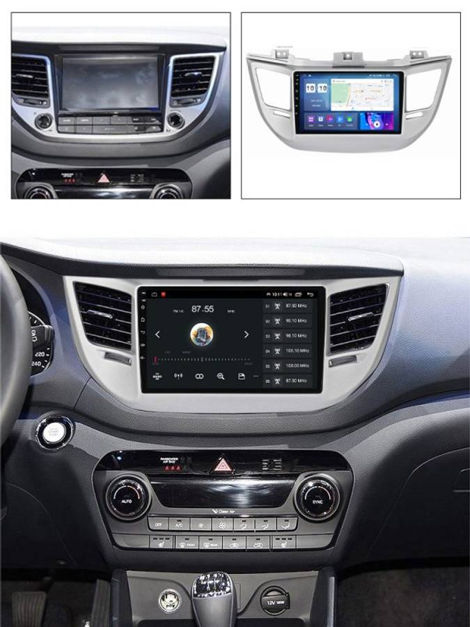 Hyundai Tucson 2016  2018 Android Touch Screen GPS Navigation Radio Unit with Carplay