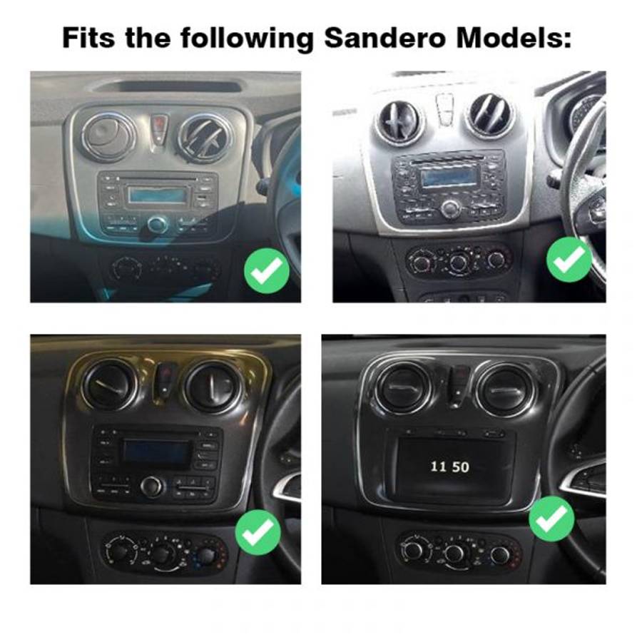 Android GPS Navigation Radio With Carplay for Renault Sandero 2014  2022