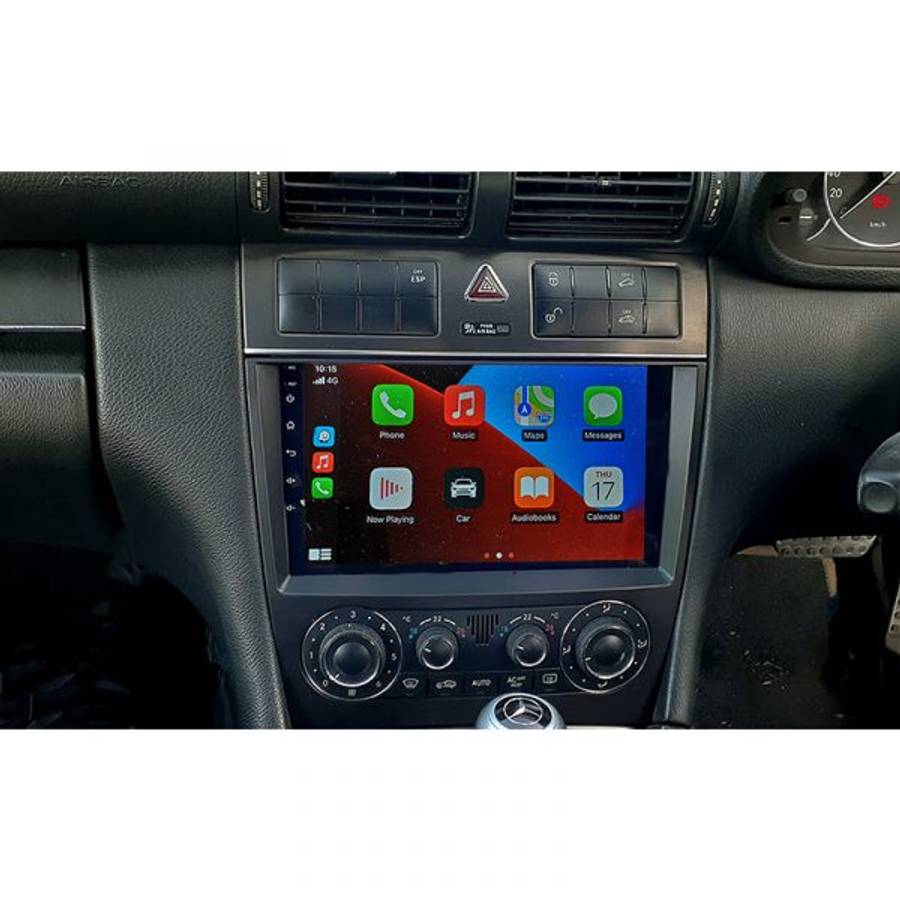 Mercedes Benz C-Class W203 2004  2007 CLK W209 9 inch Full Touch Navigation Bluetooth Radio Unit