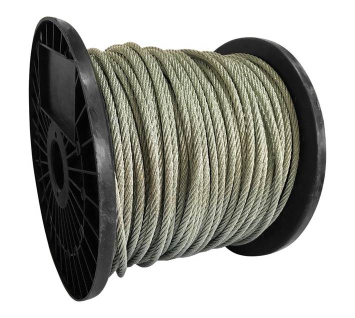 Krafft CH-WIRE5 Uncoated Wire Rope - Silver (Per Meter)