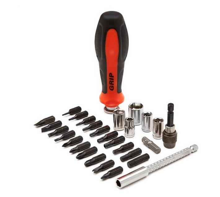 Grip GS7772 29 Piece Screwdriver and Bit Set