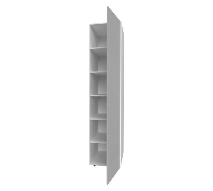 Home and Kitchen Base Unit Wrap Grocery Cabinet - Stone Grey (450mm)