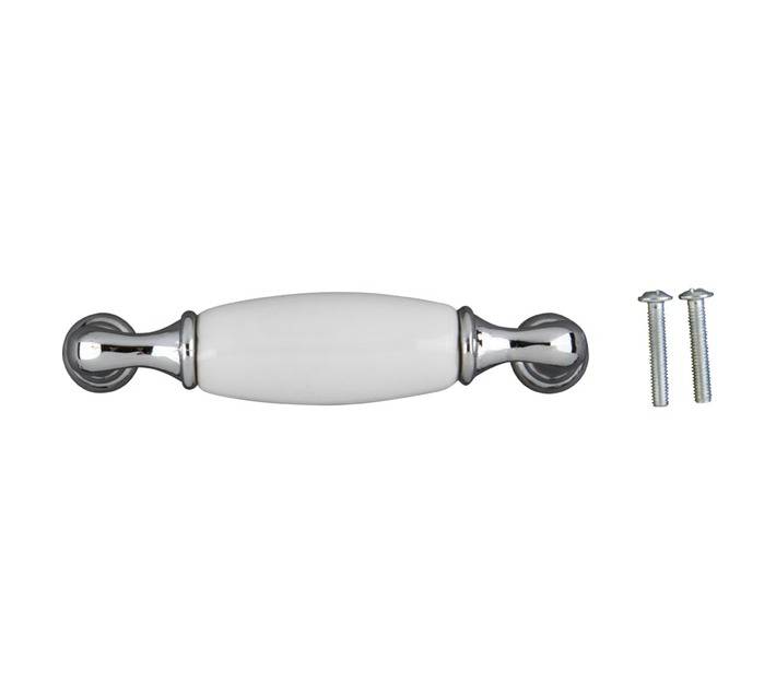 Home and Kitchen Victorian Handle - Chrome Plated (96mm)