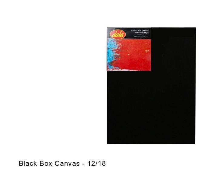 Dala A3 Box Canvas - Black (460 x 300mm)
