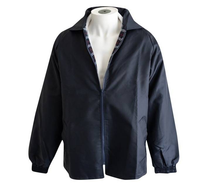 Beck Flannel Windbreaker - Black (2 XL)