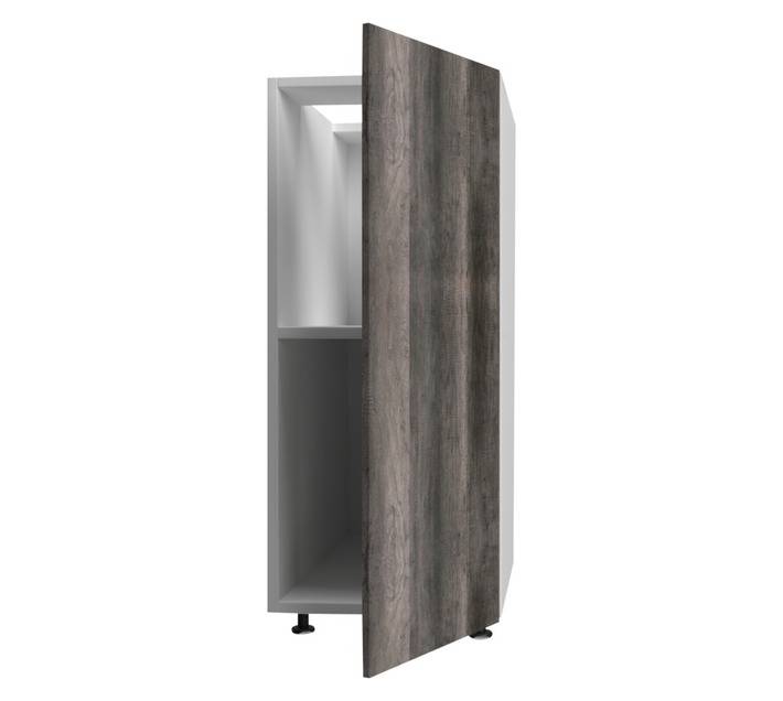 Home and Kitchen Base Unit Wrap Cabinet - Monument Oak (300mm)