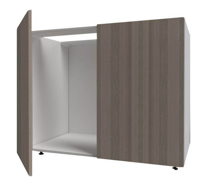 Home and Kitchen Wrapped Base Cabinet Unit - Coimbra (900 x 560 x 720mm)