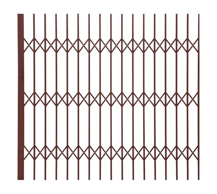 Xpanda Aluglide Gate 2.5m x 1.9m Brnz