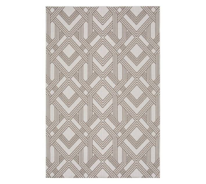 Stefano and Co Geometric Reduce Rug - Black/Grey (2300 x 1600mm)