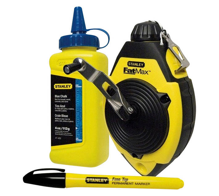 Stanley 0-47-681 Fatmax Chalk, Reel and Chalk Marker