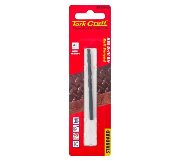 Tork Craft HSS Standard Drill Bit (4mm)