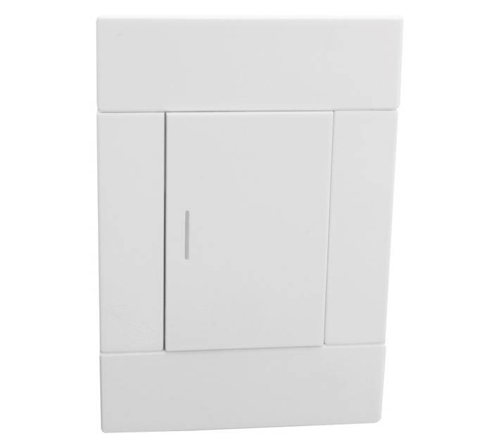 Veti Switch 1 Lever 1 Way 2x4 - White