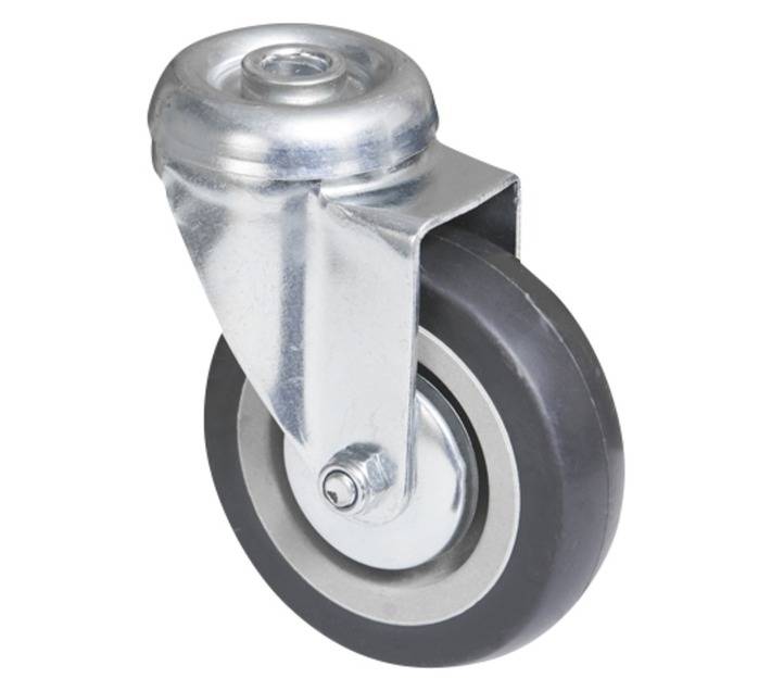Hillaldam 870008 B/H Castor - Grey (75mm)