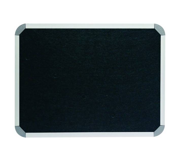 Parrot Products BD0784B Aluminium Frame Information Board - Black (3000 x 1200mm)