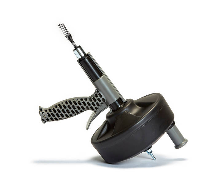 Topline TD1610 Pipe Drum Auger and Drill - Grey/Black (7500mm)