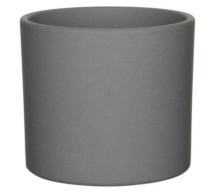 Round Era Pot - Light Grey (135 x 135 x 125mm)