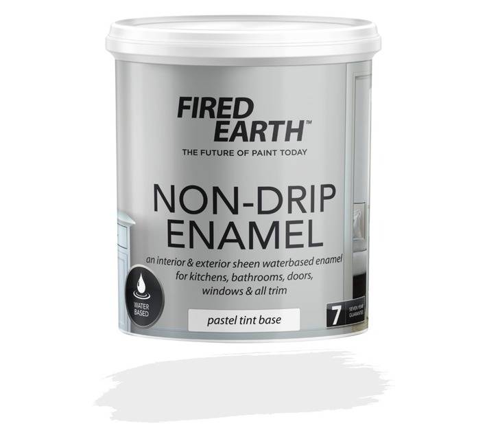 Fired Earth Non-Drip Enamel Water Base Pastel Base (1L)