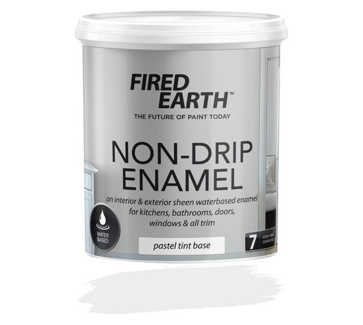 Fired Earth Non-Drip Enamel Water Base Clear Base (1L)