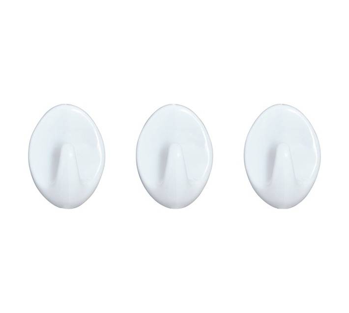 Eureka 2 x Stick On Hooks - White