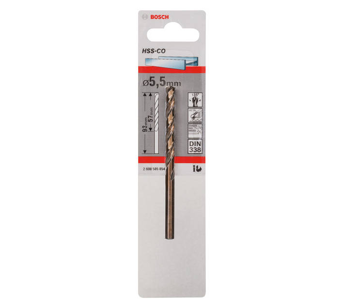 Bosch HSS 5.5 x 57 x 93mm Drill Bit