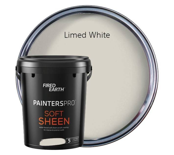 Fired Earth Painters Pro Soft Sheen - Limed White (20L)