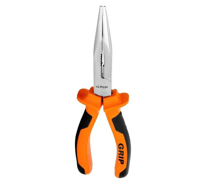 Grip pliers long nose 200mm