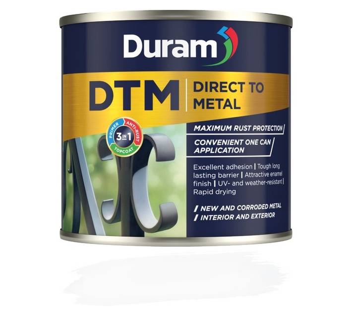 Duram DTM Hammered - White (250ml)