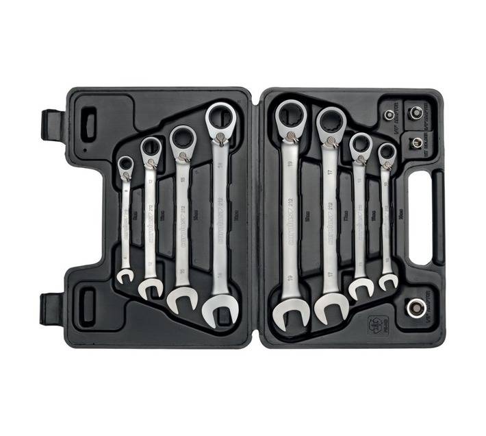 Gedore Red 12 Piece Combination Ratchet Spanner Set (8 - 19mm)