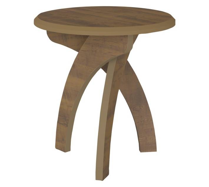 Click Furniture Jade End Table - Pine (500 x 500 x 515mm)