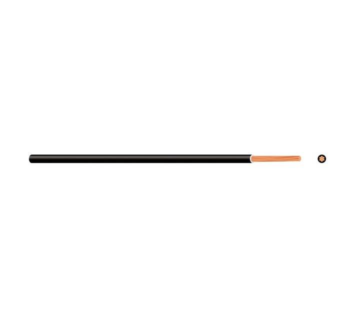 50A House Wire - Black (Price Per Meter)
