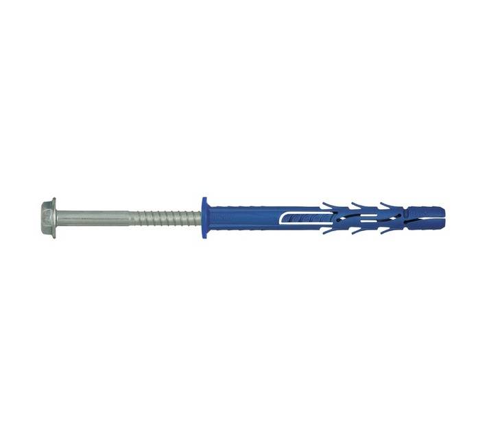 Rawlplug 4 x Frame Fixing Plugs and Screws - Silver (10 x 135mm)