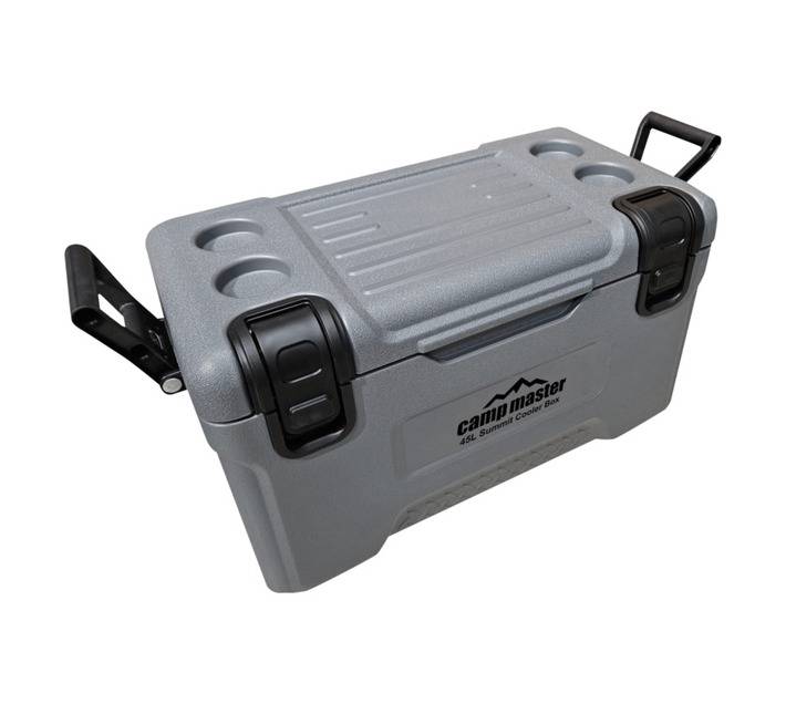 Camp Master Summit Cooler Box - Grey/Black (45L)
