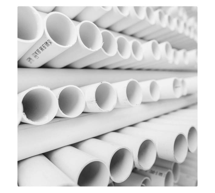 Marley Pipes PVC Pipe - White (50 x 6000mm)