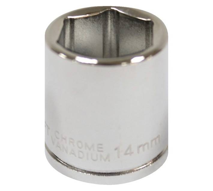 Mastercraft Â¼" Drive 6 Point Socket (14mm)