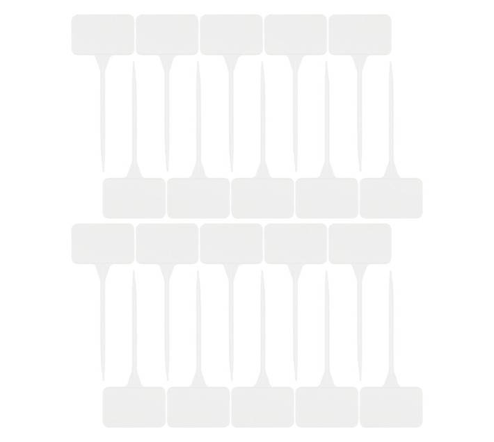 Garden Tag Label - White