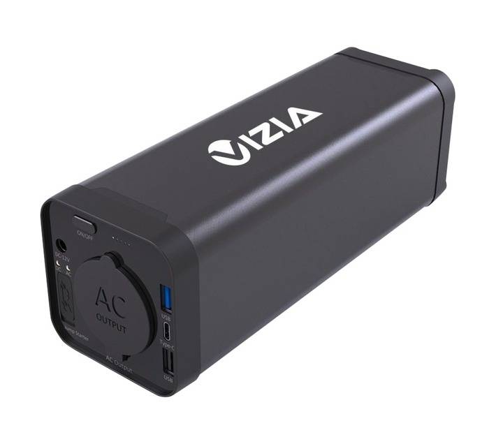 Vizia AC Power Bank Inverter for Laptops - Black (150W)