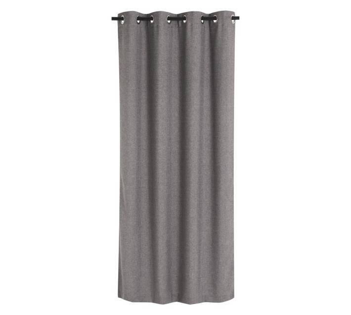 Design House Sublime Eyelet Curtain - Antique Silver (2300 x 2250mm)