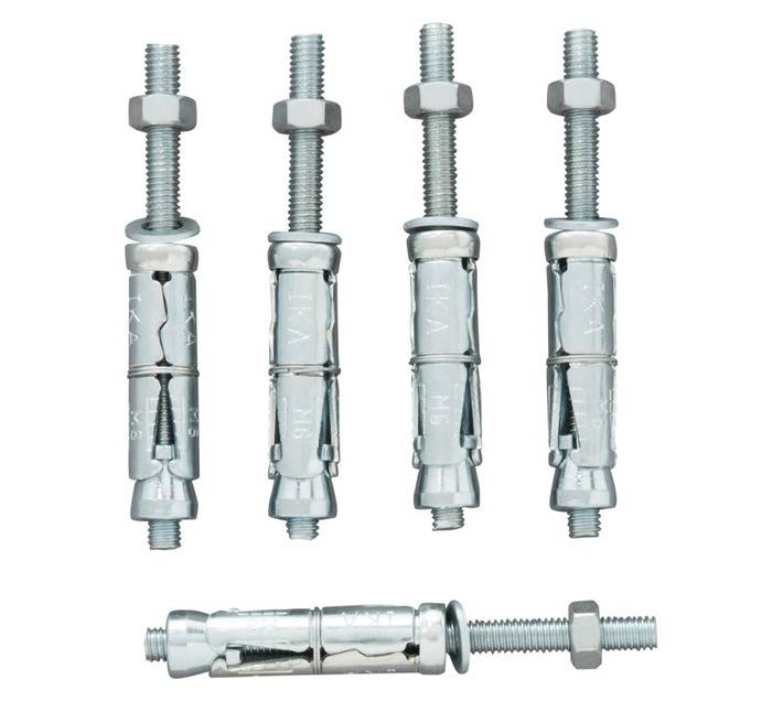 IKA 6 x 80mm M625pBolt Projecting (5 Pack)